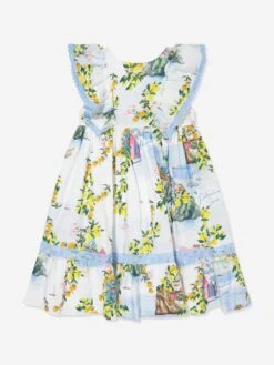 Girls Beach Club Dress In Multicolour