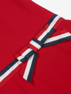 Girls Cruise Dress In Red -Monna Clothing Shop PATS4070 RED 4