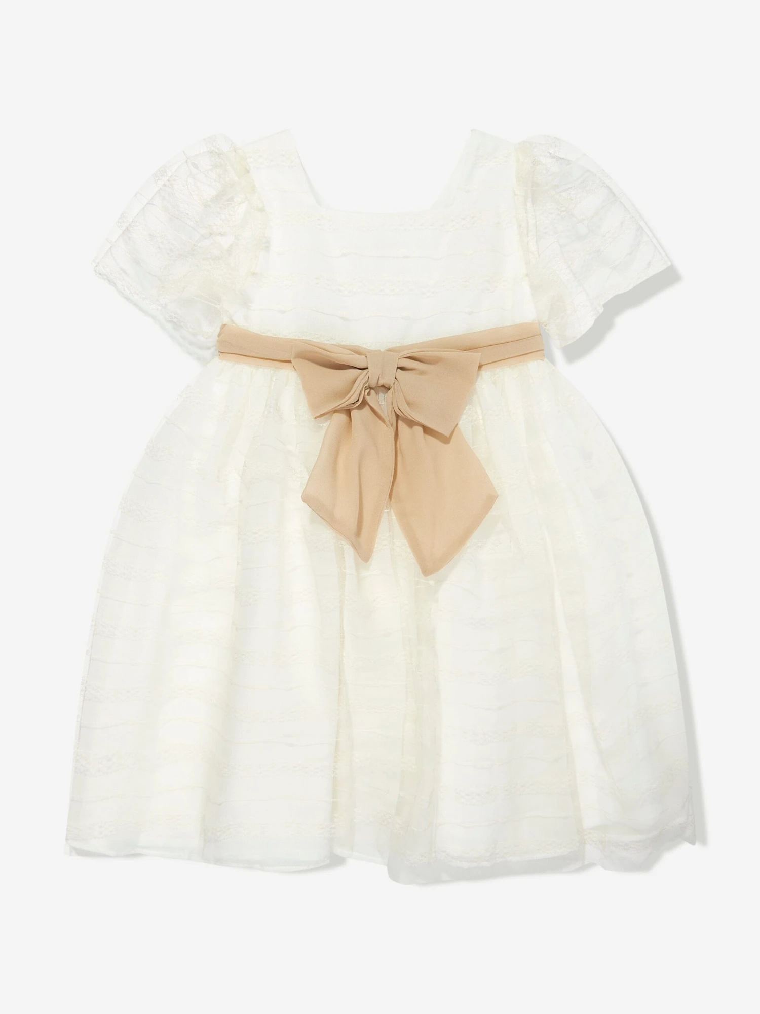 Girls Maxi Dress In White 3 Girls Maxi Dress In White