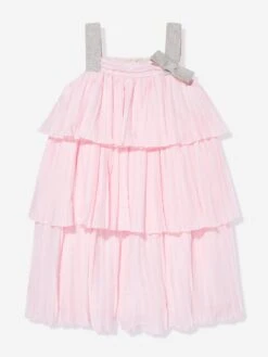 Girls Maxi Dress In Pink