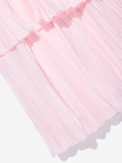 Girls Maxi Dress In Pink 9 Girls Maxi Dress In Pink -Monna Clothing Shop PATS4074 PALE PINK 4