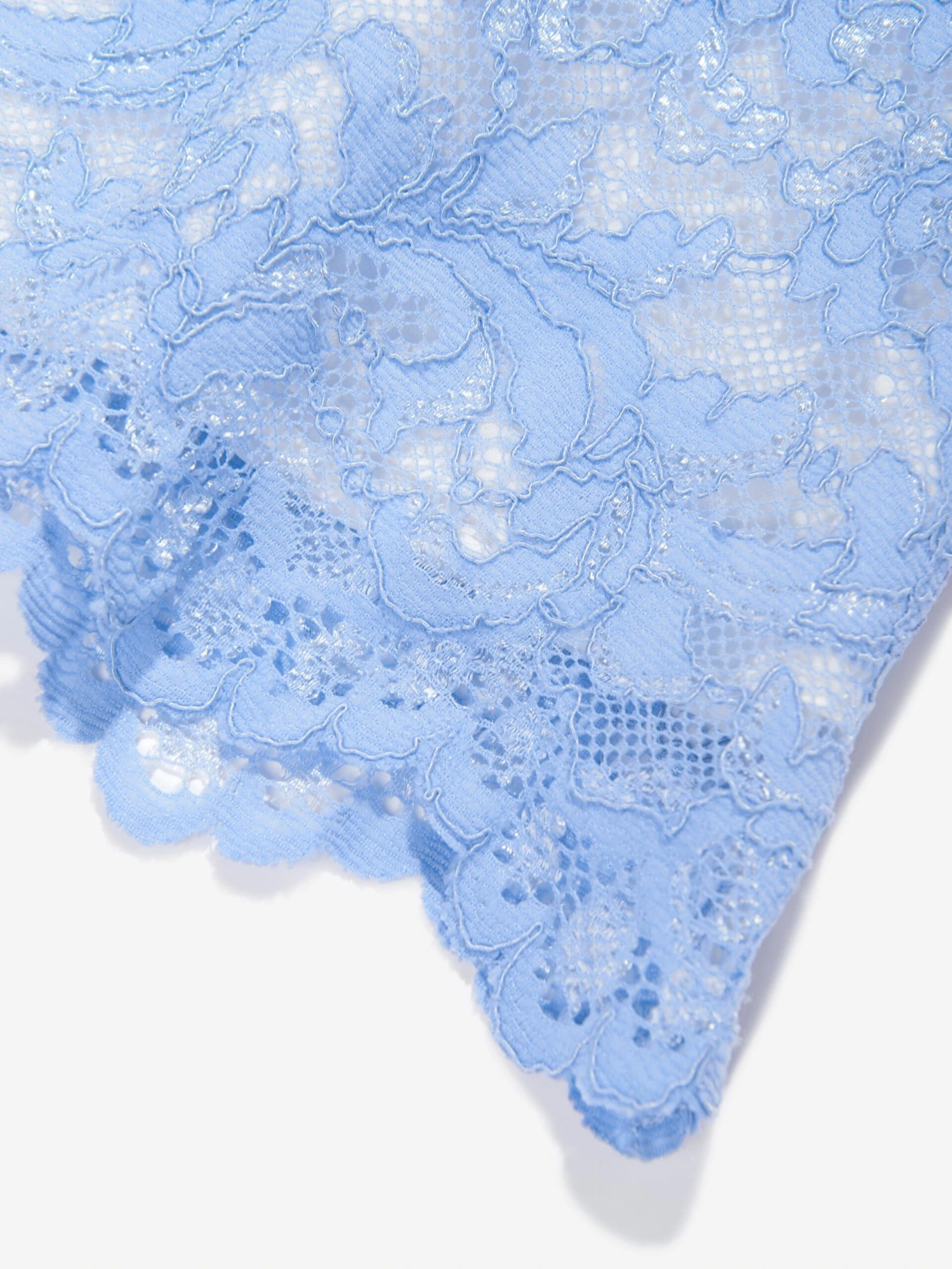 Girls Party Dress In Blue 7 Girls Party Dress In Blue - Image 5