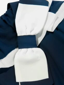 Girls Ruffle Yacht Club Dress In Navy 11 Girls Ruffle Yacht Club Dress In Navy -Monna Clothing Shop PATS4086 MARINE 4