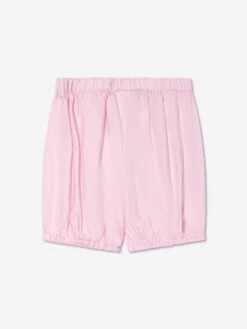 Baby Girls Bow Smocked Dress And Bloomers In Pink -Monna Clothing Shop RACA3013 PNK 4