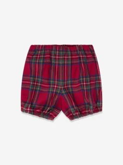 Baby Girls Christmas Tree Dress And Bloomers In Red 11 Baby Girls Christmas Tree Dress And Bloomers In Red -Monna Clothing Shop RACA3047 RED 4