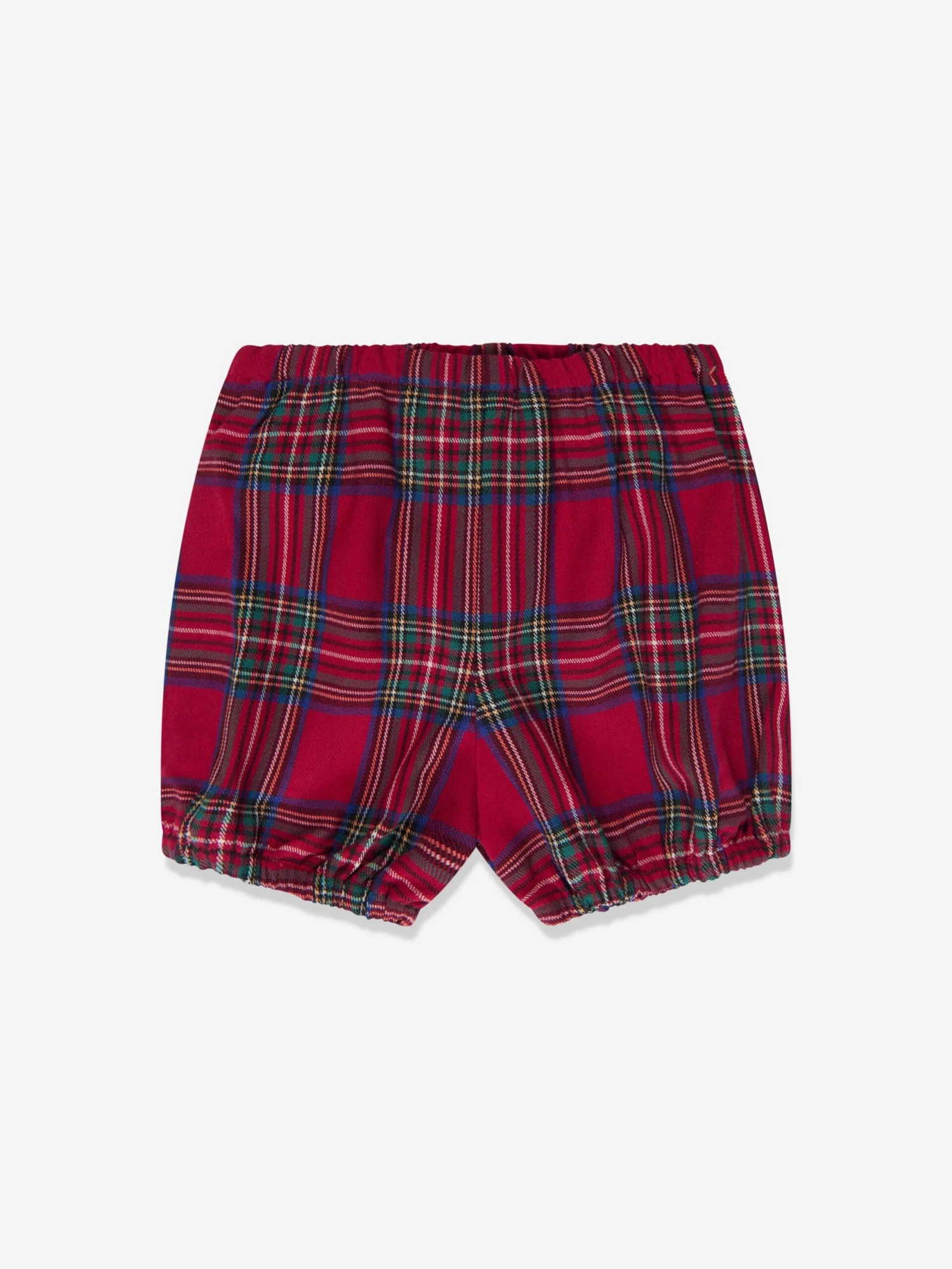 Baby Girls Christmas Tree Dress And Bloomers In Red 7 Baby Girls Christmas Tree Dress And Bloomers In Red - Image 5