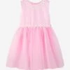Baby Girls Daisy Tulle Dress In Pink -Monna Clothing Shop RACS4059 PINK 1