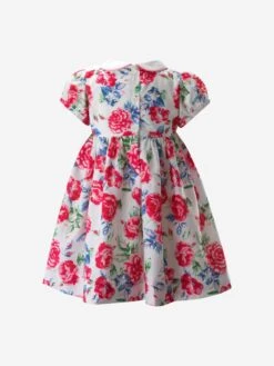 Baby Girls English Rose Dress In Multicolour -Monna Clothing Shop RACS4063 MULTICOLOURED 3