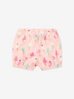 Baby Girls Ice Cream Dress And Bloomers In Pink 9 Baby Girls Ice Cream Dress And Bloomers In Pink -Monna Clothing Shop RACS4070 PINK 4