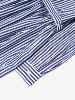 Ralph Lauren Girls Blue Striped Cotton Shirt Dress -Monna Clothing Shop RALA0194 BL001 4 d8bd5eca 8243 4243 8733 8e72e1e31860