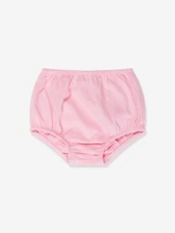 Baby Girls Striped Ruffle Dress In Pink -Monna Clothing Shop RALS4049 COURSE PINK W WHITE 4