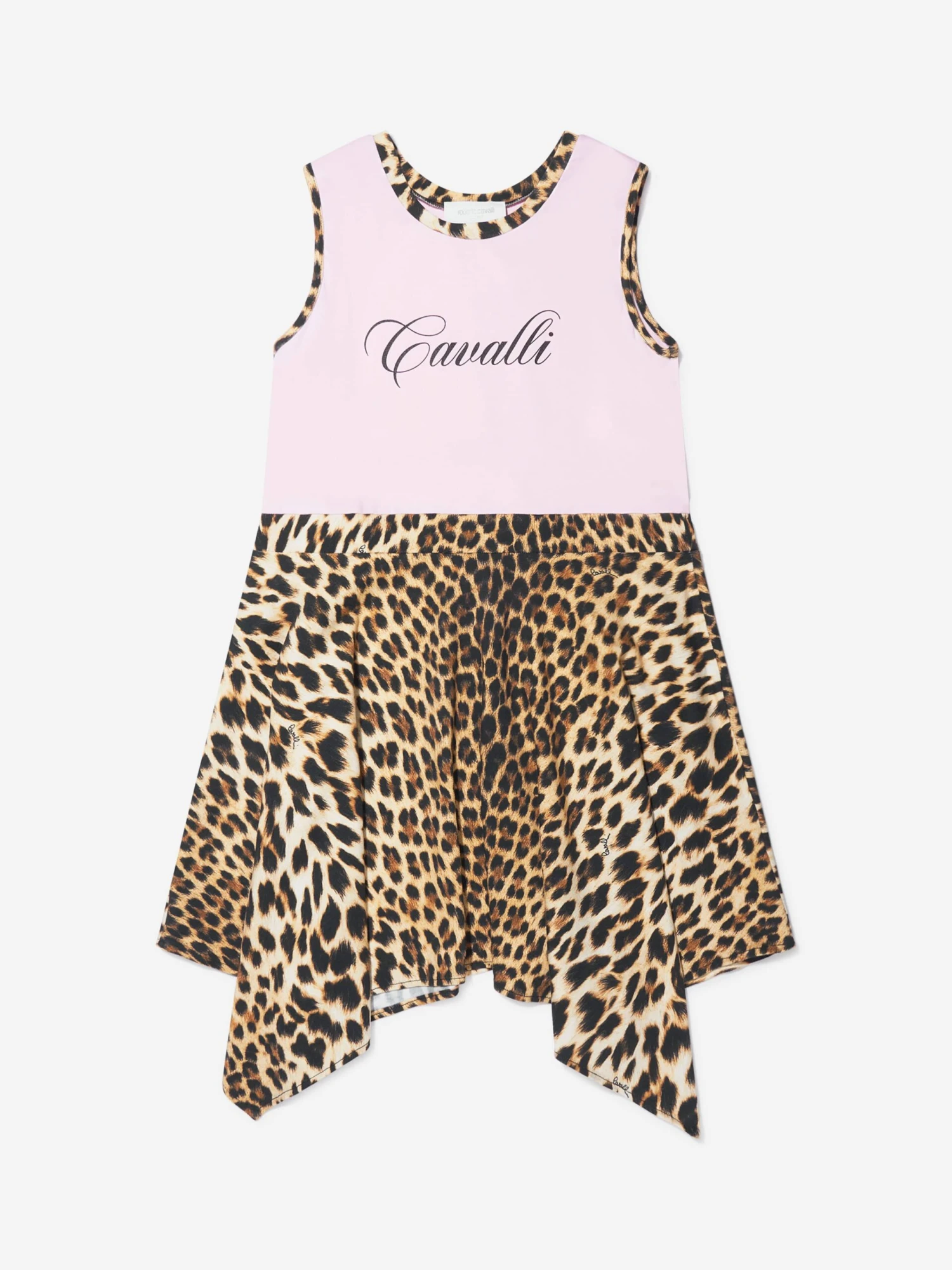 Roberto Cavalli Girls Cotton Jersey Dress 3 Roberto Cavalli Girls Cotton Jersey Dress