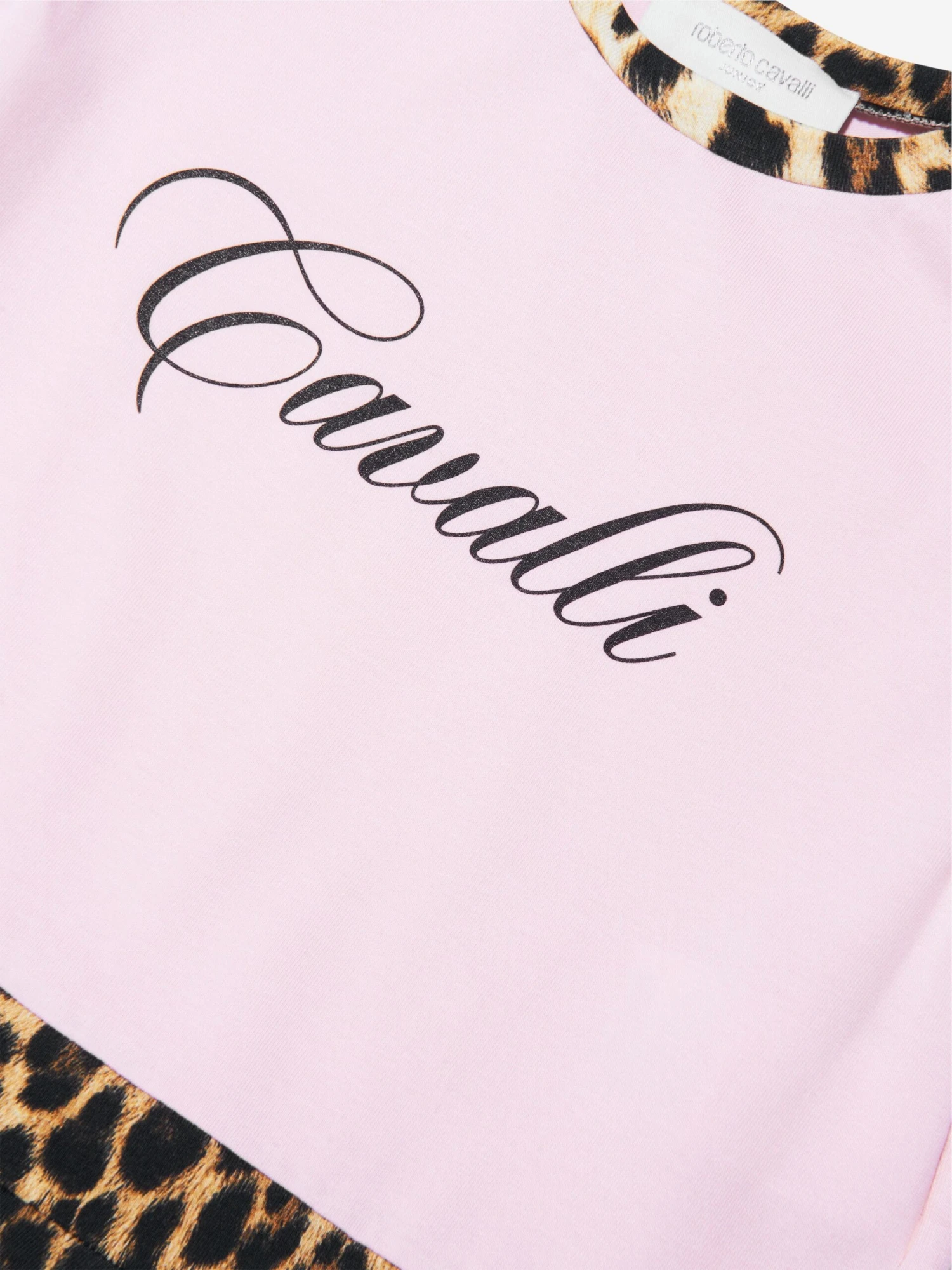 Roberto Cavalli Girls Cotton Jersey Dress 5 Roberto Cavalli Girls Cotton Jersey Dress - Image 3