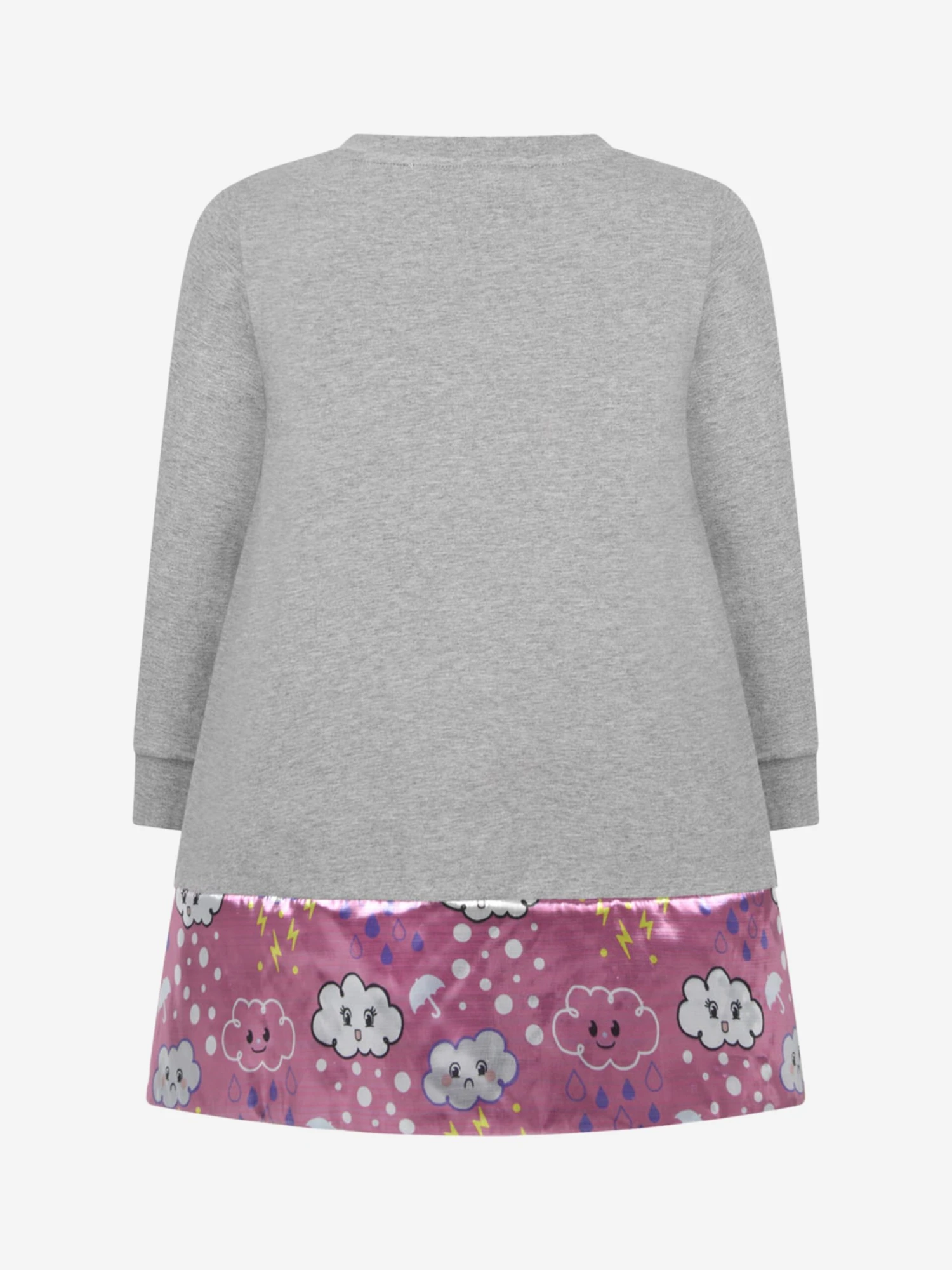 Grey & Pink Weather Dress 4 Grey & Pink Weather Dress - Image 2