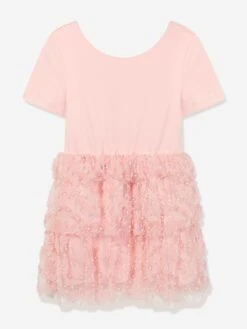 SELF PORTRAIT Girls Sequin Dress In Pink