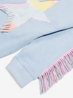 Girls Star Sweater Dress In Blue -Monna Clothing Shop STEA3012 602 4