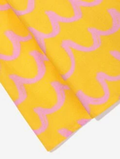 Girls Pineapple Dress In Yellow 11 Girls Pineapple Dress In Yellow -Monna Clothing Shop STES4077 GIALLO VIOLA 4