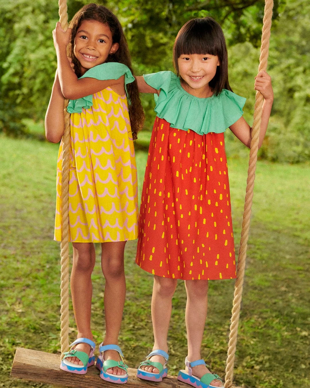 Girls Pineapple Dress In Yellow 4 Girls Pineapple Dress In Yellow - Image 2