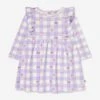 Girls Tiddlywink Dress In Purple -Monna Clothing Shop TBMA3007 LILAC TIDDLYWINK 1