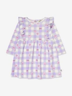 Girls Tiddlywink Dress In Purple