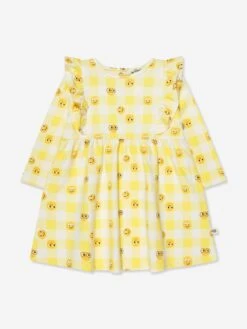 Girls Tiddlywink Dress In Yellow
