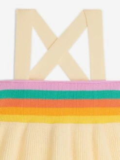 Girls Bay Rainbow Striped Sun Dress In Multicolour 9 Girls Bay Rainbow Striped Sun Dress In Multicolour -Monna Clothing Shop TBMS4004 RAINBOW PINK 3