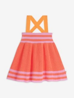 Girls Bay Knitted Sun Dress In Red
