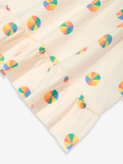 Girls Parasol Sun Dress In Ivory -Monna Clothing Shop TBMS4021 PARASOL 4