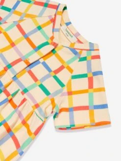 Girls Mermaid Rainbow Pocket Dress In Multicolour 8 Girls Mermaid Rainbow Pocket Dress In Multicolour -Monna Clothing Shop TBMS4040 RAINBOW 3