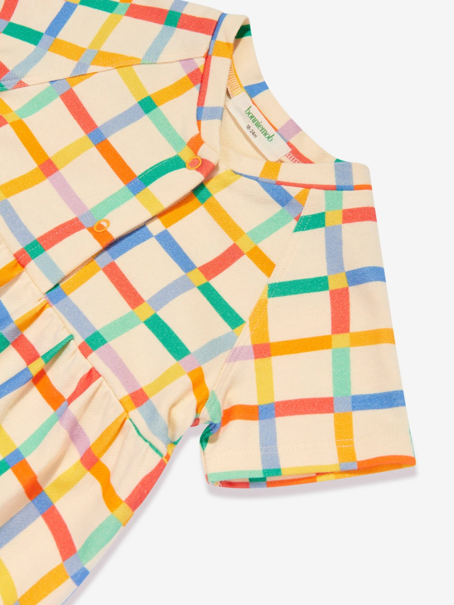 Girls Mermaid Rainbow Pocket Dress In Multicolour 5 Girls Mermaid Rainbow Pocket Dress In Multicolour - Image 3