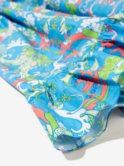 Versace Girls Cotton Poplin Baroccofest Print Dress 8 Versace Girls Cotton Poplin Baroccofest Print Dress -Monna Clothing Shop VERS2063 5V140 3