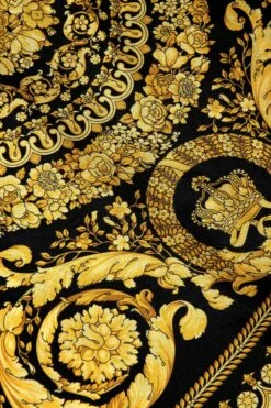 Versace Girls Baroque Print Shirt Dress 9 Versace Girls Baroque Print Shirt Dress -Monna Clothing Shop YOUNGVERSACE T70299 4