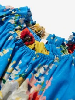 Zimmermann Girls Alight Flip Dress In Blue 8 Zimmermann Girls Alight Flip Dress In Blue -Monna Clothing Shop ZIMS4003 BLUE FLORAL 3