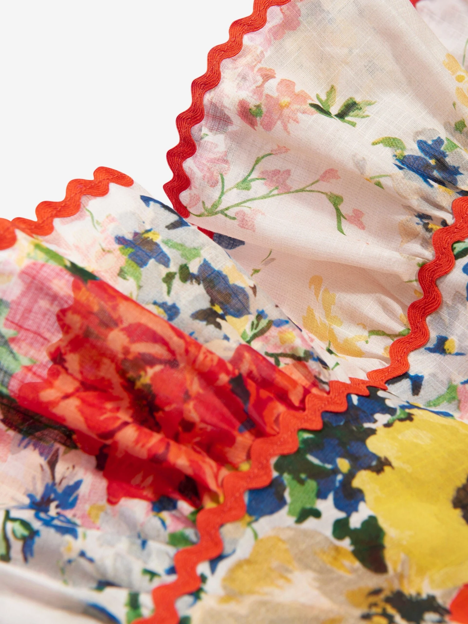 Zimmermann Girls Alight Frill A-Line Dress In Ivory 6 Zimmermann Girls Alight Frill A-Line Dress In Ivory - Image 4