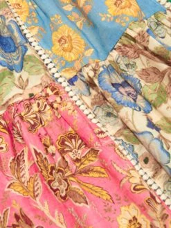 Zimmermann Girls Junie Halter Dress In Multicolour -Monna Clothing Shop ZIMS4023 SPLICED 4